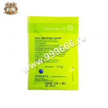 Дрожжи универс. пиво-вискок. Fermentis Safbrew S-33, 11,5 гр. (Бельгия)